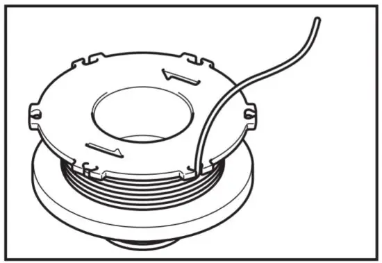 makita DUR141 Cordless String Trimmer -spool 4