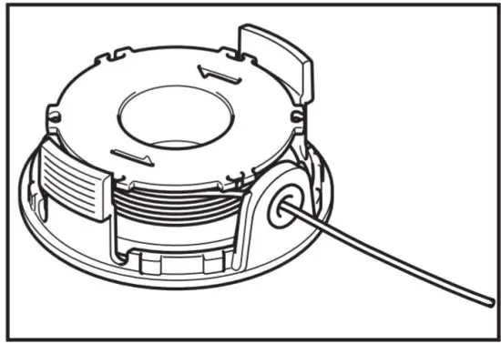 makita DUR141 Cordless String Trimmer -spool 5