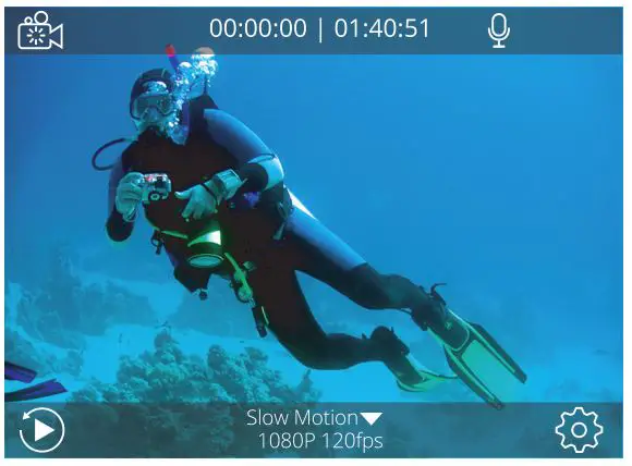 AKASO V50 Elite Action Camera - Slow Motion Mode