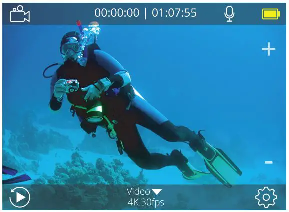 AKASO V50 Elite Action Camera - Video Mode