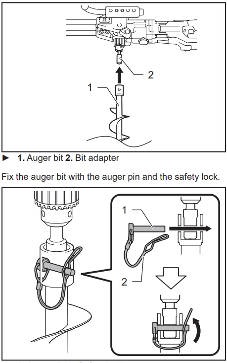 makita DG001G Cordless Earth Auger FIG 18