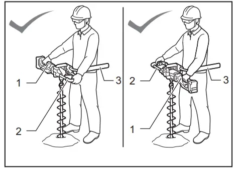 makita DG001G Cordless Earth Auger FIG 19