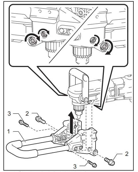 makita DG001G Cordless Earth Auger FIG 4