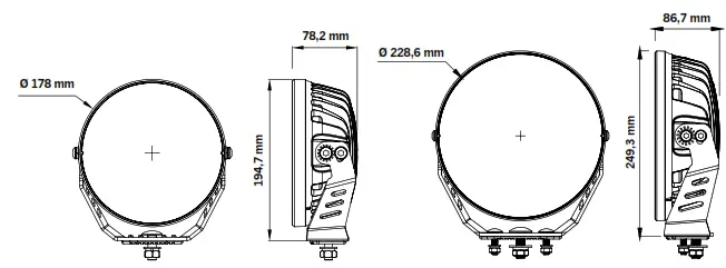 strands 809188 Siberia NR Night Ranger Driving Light