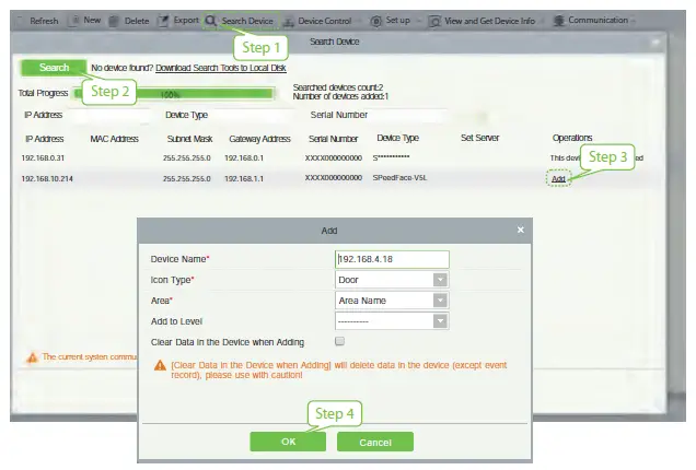 ZKTeco SpeedFace-V5L[QR] Series Visible Light Facial Recognition Terminal 16