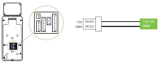 ZKTeco SpeedFace-V5L[QR] Series Visible Light Facial Recognition Terminal 9