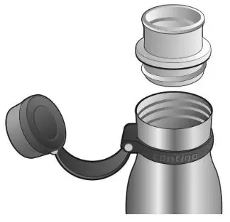 contigo Matterhorn Stainless Steel Water Bottle 590ml