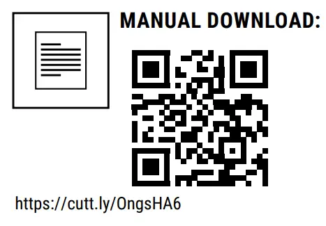 EXPLORE SCIENTIFIC RDC1005 Radio-Controlled Alarm Clock Instruction Manual - QR Code
