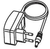 Lenco TT-110 Turntable with Bluetooth Reception and Built-In Speakers - Power adaptor