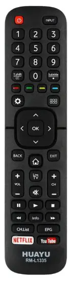 Hisense BR0002 Remote Control