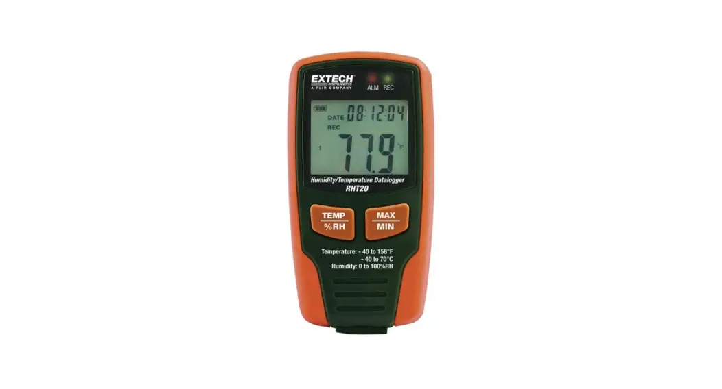 Extech Rht20 Humidity And Temperature Datalogger User Manual