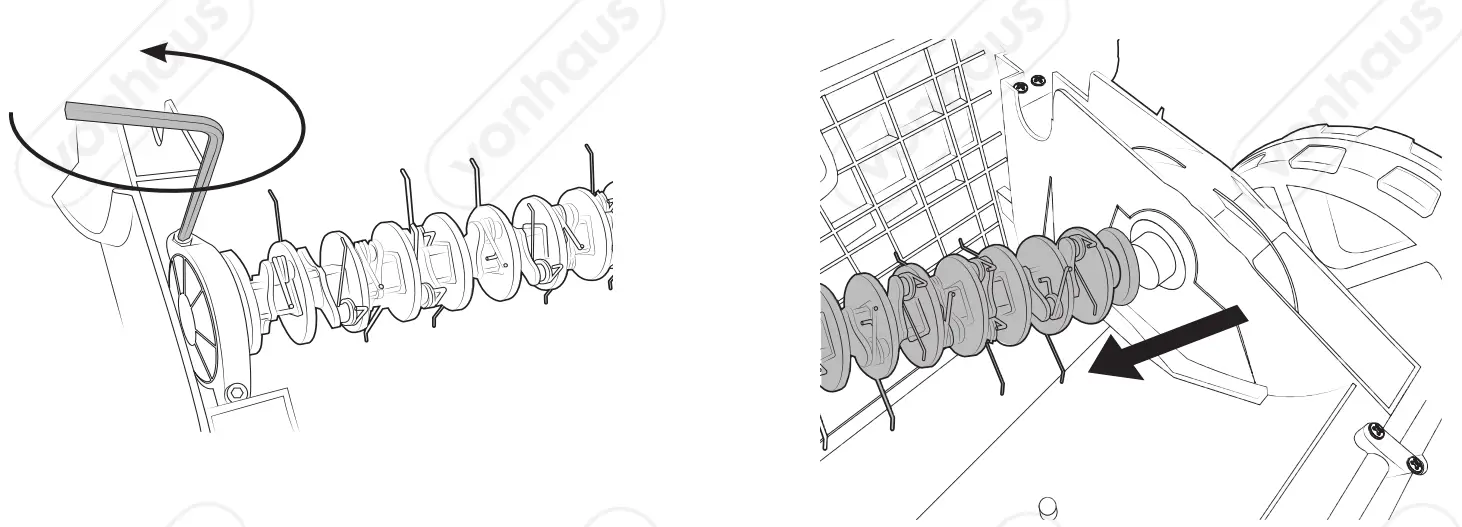 VonHaus 2500191 1300W Lawn Moss Rake - fig 2