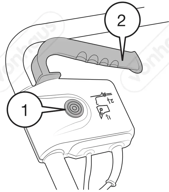VonHaus 2500191 1300W Lawn Moss Rake - fig 5