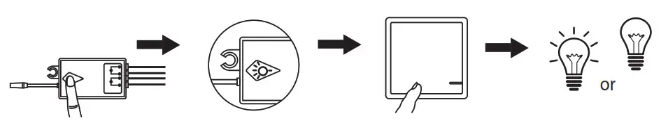V-TAC Wireless Switch Installing Receiver 11