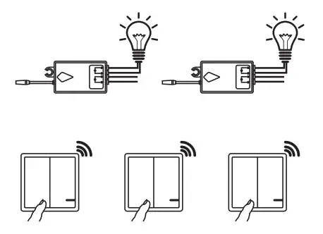 V-TAC Wireless Switch Installing Receiver 6