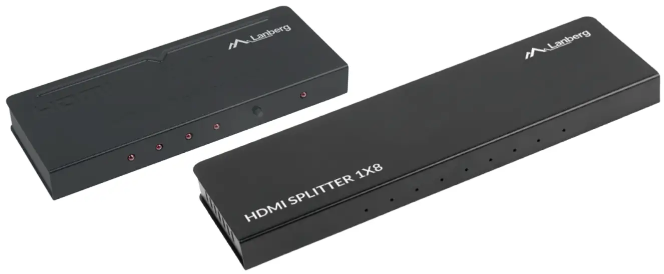 Lanberg SPV HDMI 0004 0008 Video Splitter HDMI