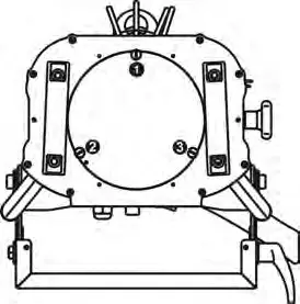 LIGHT SKY 330W Follow Spot Light System - Lamp replacement