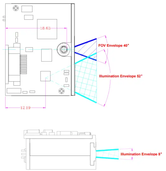 Newland EM1365 LD OEM Scan Engine - 4