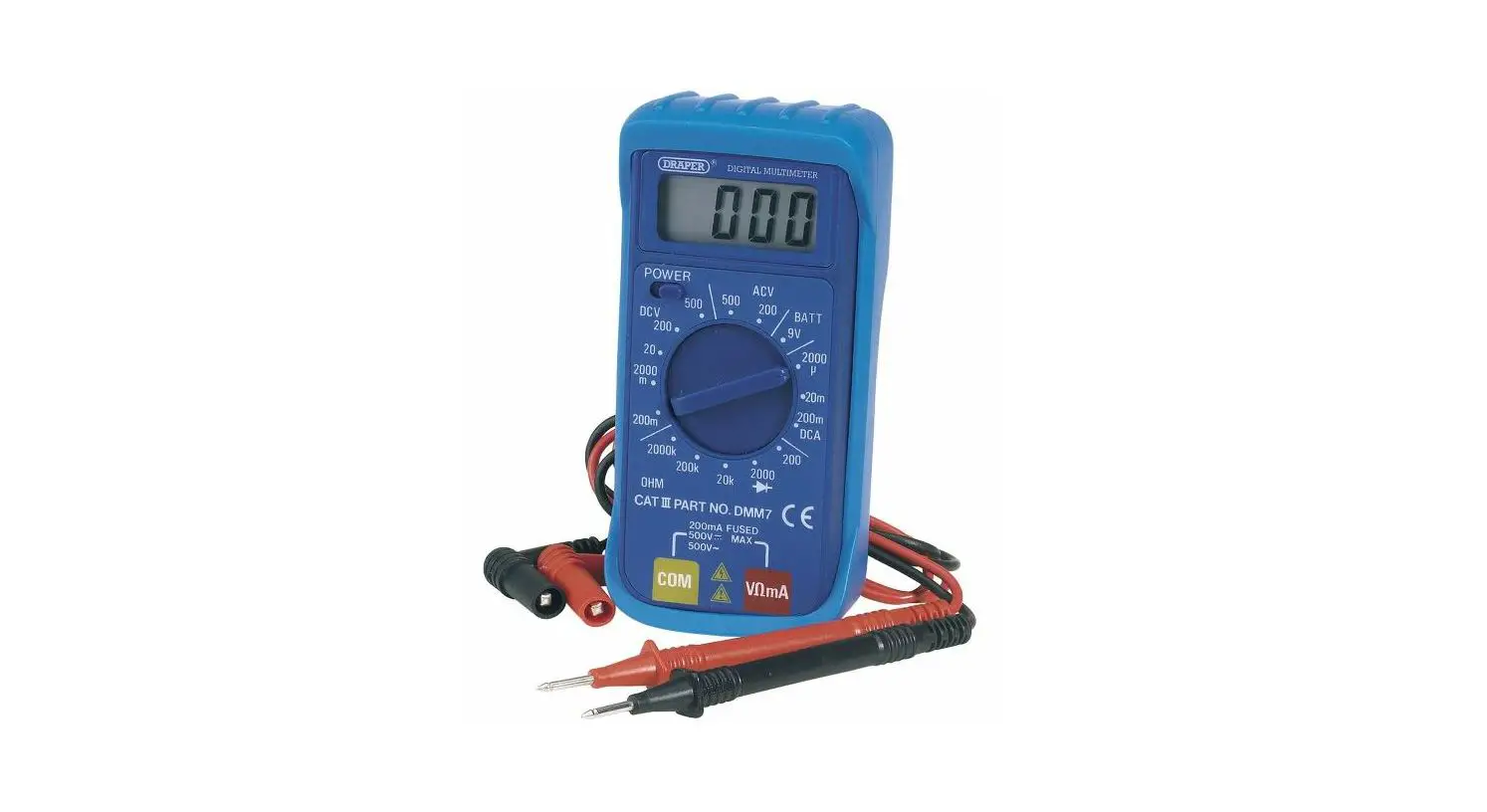 Draper 52320 Digital Multimeter Instruction Manual Draper 52320 Digital Multimeter Instruction Manual