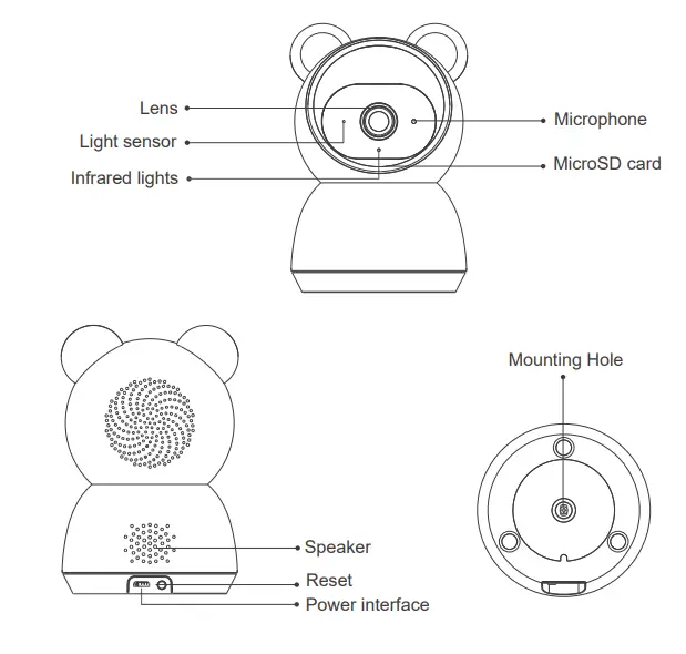 Shenzhen-Aoni-Electronic-E95A-Smart-Wireless-PT-Camera-2