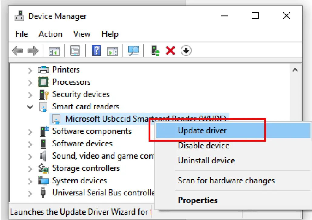 Circle CIR415A Bluetooth Contactless Smart Card Reader - Update driver