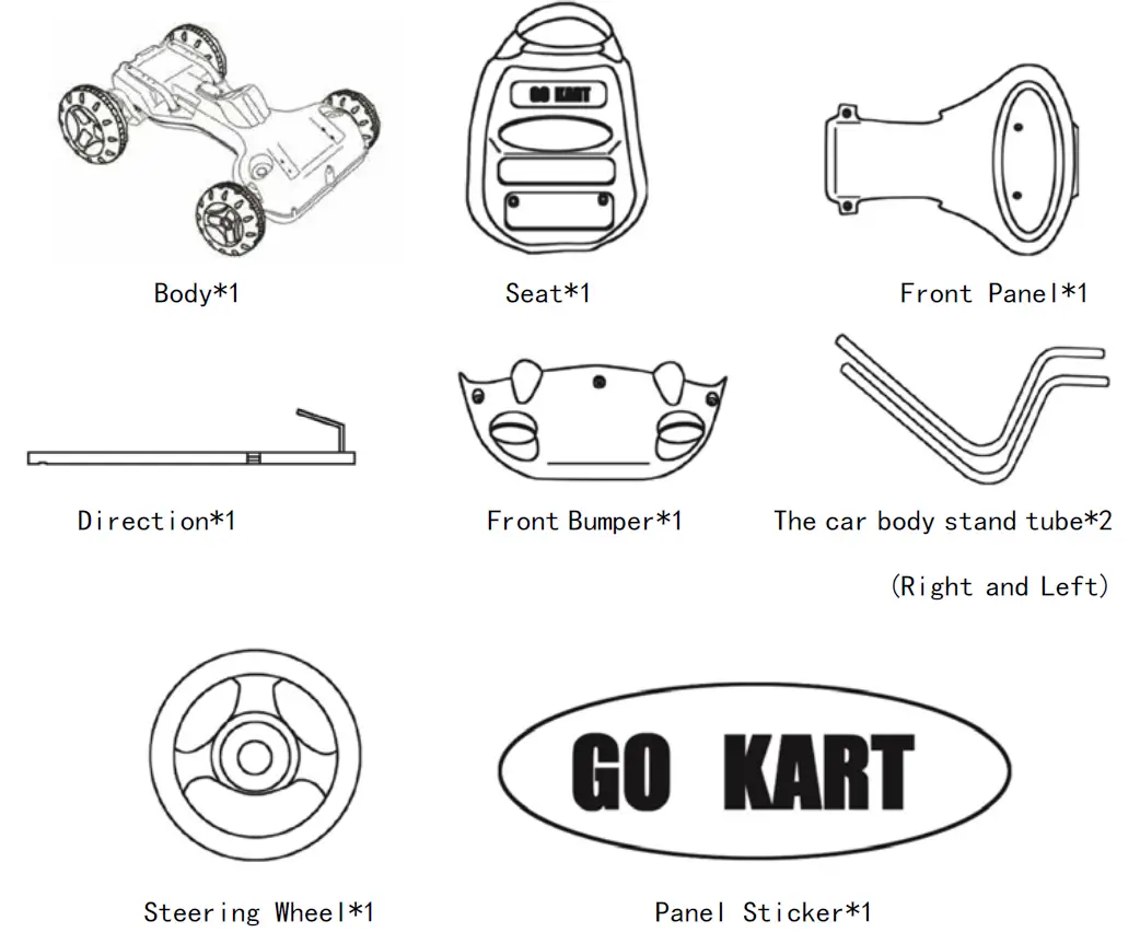 LENOXX-GK229-Children’s-Pedal-GO-Kart-1
