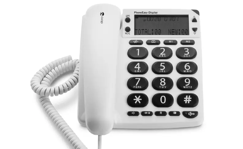 Doro Phoneeasy 312c Telephone With Large Keypad User Manual