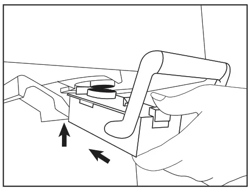 Cuisinart Mix It In Soft Serve Ice Cream Make - dispenser with handle