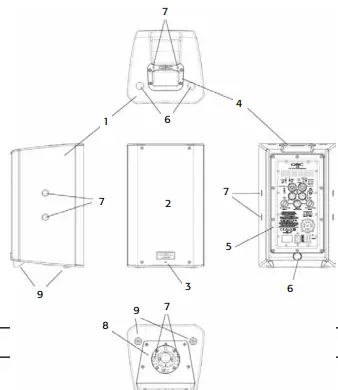 QSC K Series K12 Active PA Speaker-fig2