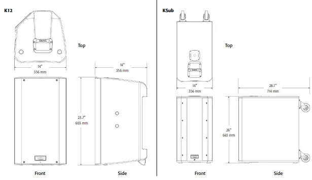 QSC K Series K12 Active PA Speaker-fig36