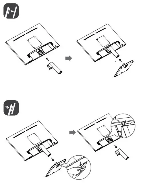 ViewSonic VA2762-HD 27-Inch Display Monitor User Guide - How to install