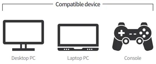 AZLA AZPG RF2000 Wireless Gaming Earphone - Laptop,