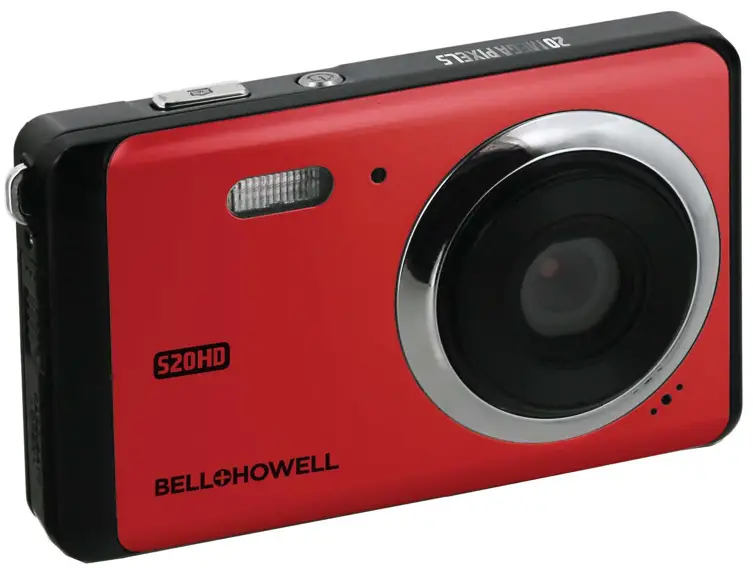 Bell-Howell-S20HD-Megapixels-Digital-Camera-LCD-Red-product