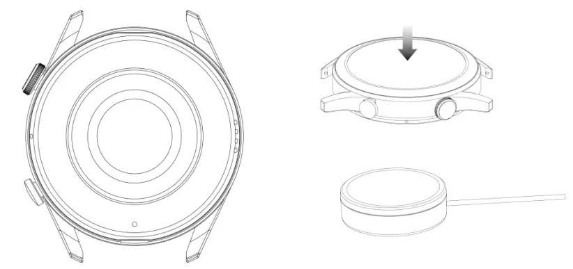 Shenzhen Xinkeying Technology DT3Max Smart Watch - Charging