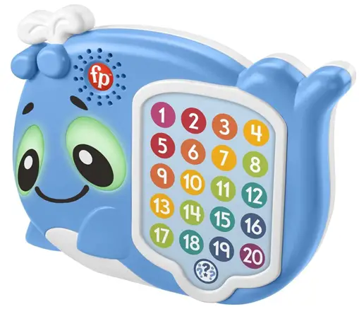 Fisher-Price HFT74 Linkimals 1 20 Count and Quiz Whale