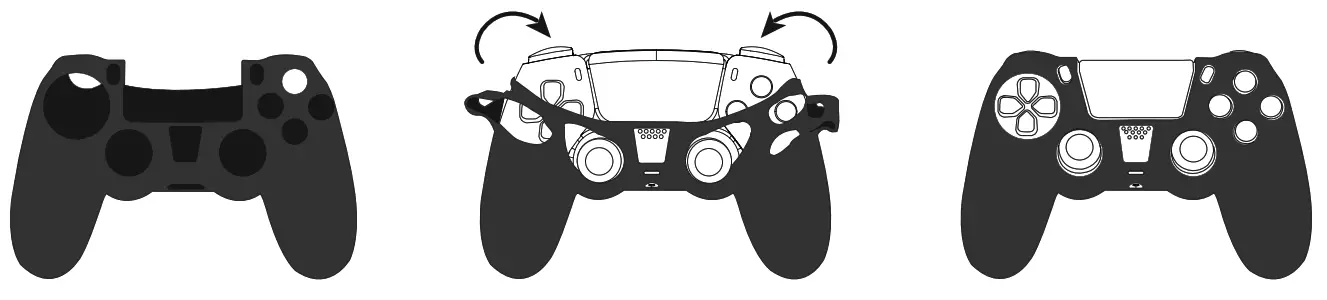 hama 00054458 6 In 1 Accessory Pack for PlayStation 5 Controller - Fig 1