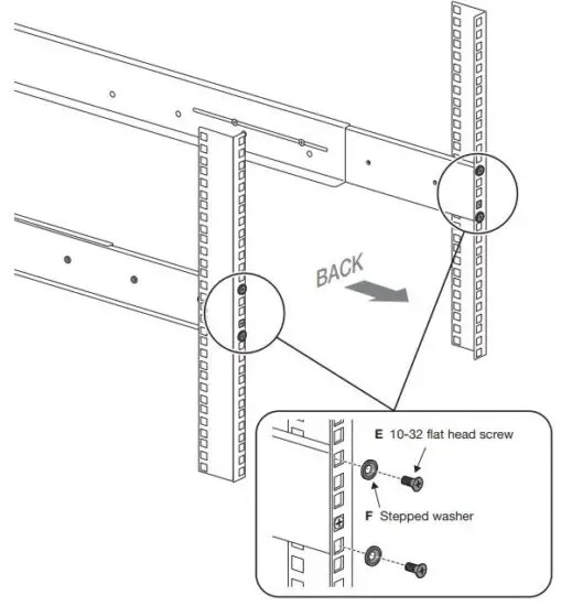 FIG 10 Attach the back rails to the back of the rack.JPG