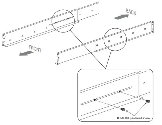 FIG 8 Attach the front rails to the back rails.JPG