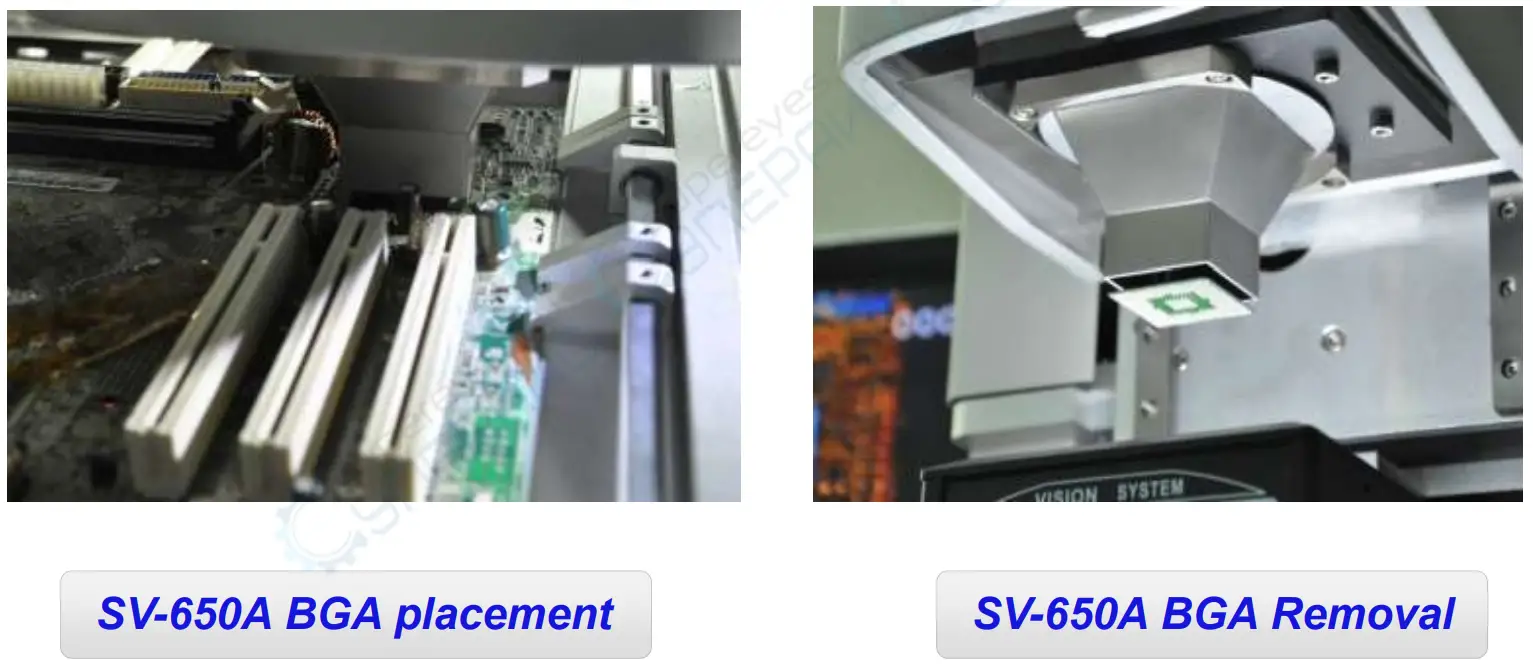 Shuttlestar SV 650A BGA Rework Station- Alignment