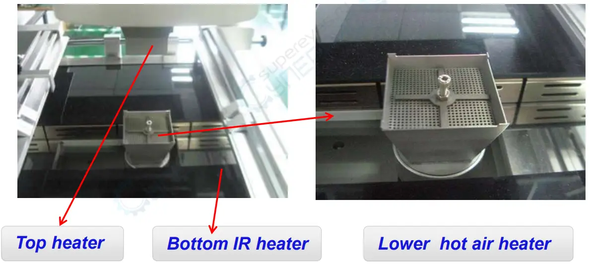 Shuttlestar SV 650A BGA Rework Station- Heating System