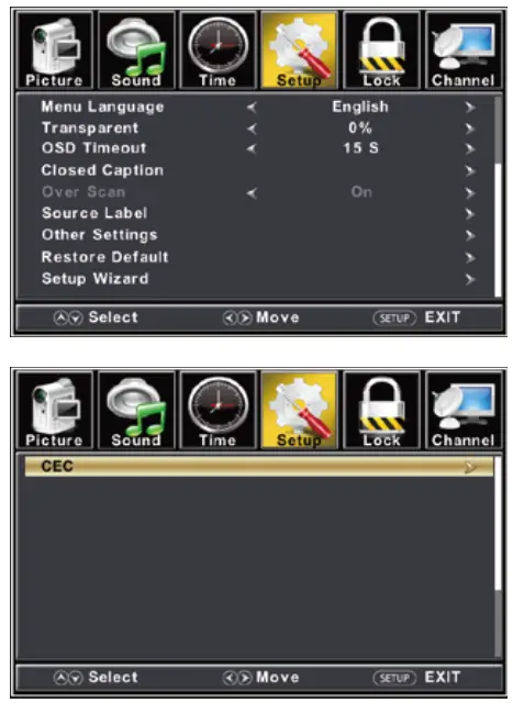 connex CX27A21DC FHD LED TV - ENTER