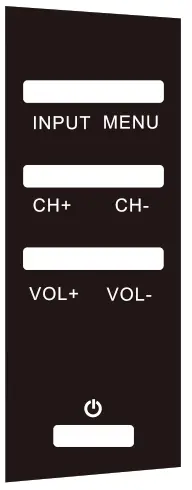 connex CX27A21DC FHD LED TV - TV Controls