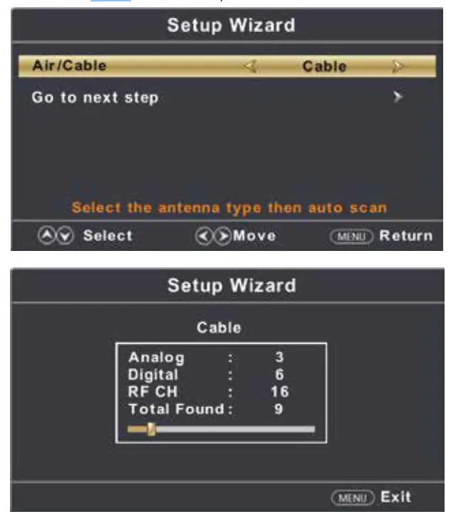connex CX27A21DC FHD LED TV - button