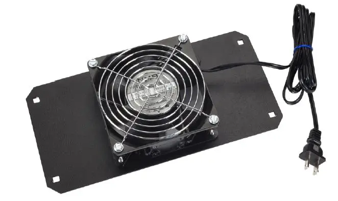 BLACK-BOX WMD-1075FAN-U-Wallmount-Cabinet-4 Inch-Fan-Kit-