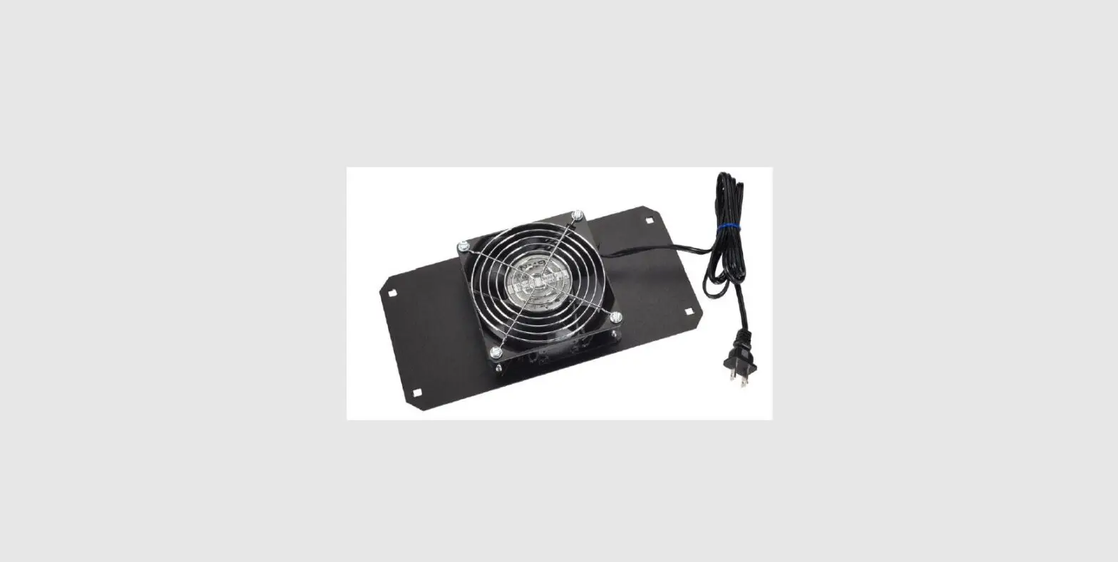 Black Box Wmd-1075fan-u Wallmount Cabinet 4 Inch Fan Kit User Manual