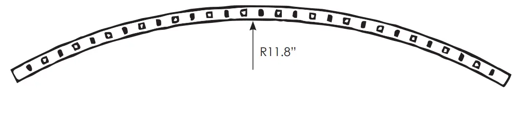 ITC RV 29912 Addressable Reed Tape Light - horizontal