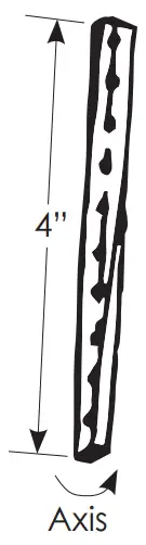 ITC RV 29912 Addressable Reed Tape Light - over the length
