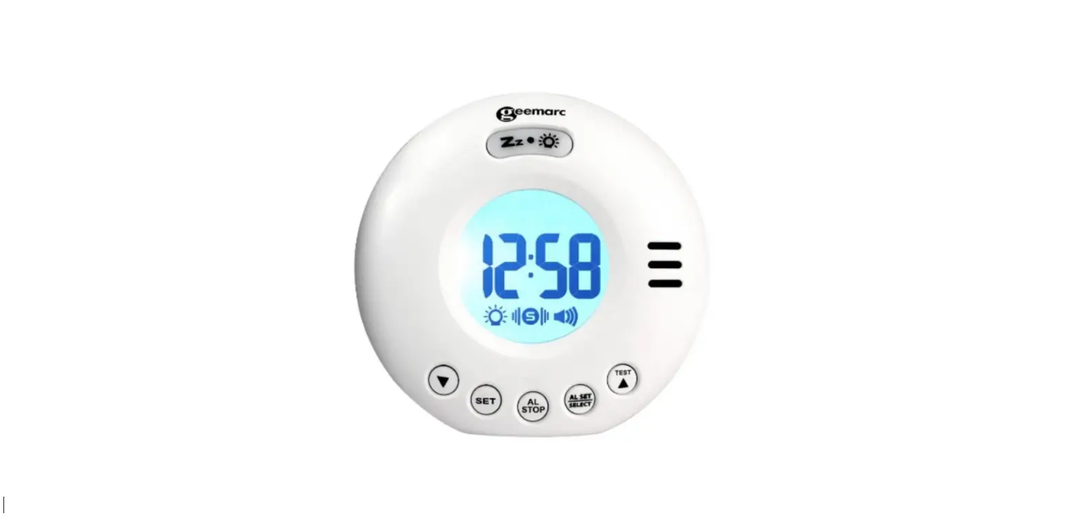 Geemarc Voyager 2 Travel Alarm And Shake User Guide