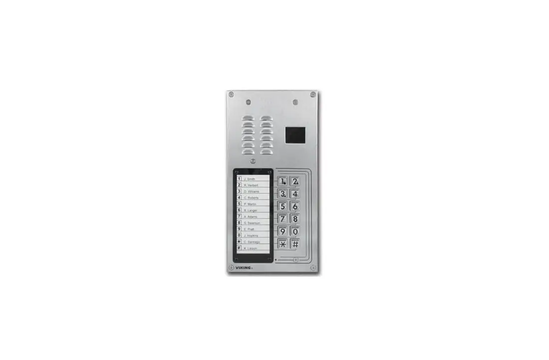 Viking K-1775-ip Series Phone System With Proximity Card Reader And Video Camera User Manual Viking K-1775-ip Series Phone System With Proximity Card Reader And Video Camera User Manual