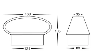 HAVIT HV3665T-BLK Luxe and Mia Wall Light 1